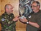 Brigadier Karl Pernitsch, r., sieht den Vorhaben positiv entgegen.