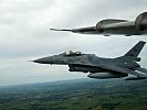 Gemeinsame Übung mit einer holländischen F-16.