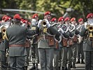 Die Musiker der Gardemusik zeigten ihr Können.