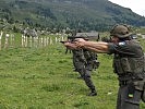 Intensives Schießtraining zur Erhaltung der Einsatzbereitschaft