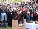 "Die Militärmusik ist ein wichtiger Traditionsträger", so Ofner bei seiner Festrede.