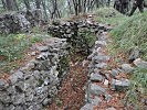 Ein Stellungssystem am umkämpften Berg.