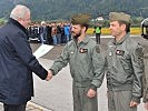 Landeshauptmann Schützenhöfer zeichnete Soldaten des Bundesheeres aus.