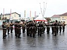 Die Militärmusik Kärnten spielte ein Platzkonzert.