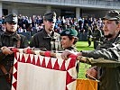 Der Höhepunkt des Festaktes war das Treuegelöbnis auf die Republik.