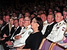 Zahlreiche Ehrengäste waren zum Benefiz-Galakonzert der Militärmusik Salzburg gekommen, an der Spitze der Landeshauptmann von Salzburg, Wilfried Haslauer.