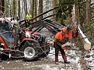 In der Steiermark helfen Soldaten des Bundesheeres.