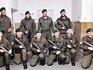 Die Militärmusik verstärkte mit einer Gruppe die Übung Dädalus...