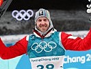 Biathlet Dominik Landertinger holt Bronze über 20 Kilometer.