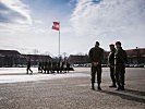 Kaderanwärterausbildung 2 bei der Gardemusik.