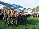 Der Ehrenzug wurde vom Führungsunterstützungsbataillon 2 gestellt.