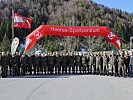 Soldatinnen und Soldaten des HLSZ Hochfilzen.