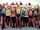 Die zwei siegreichen Patrouillen-Teams.