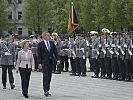Kunasek beim Empfang in Berlin: "Deutsche Bundeswehr bleibt wichtiger Kooperationspartner für Ausbildung und Einsätze."