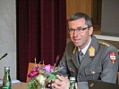 Generalleutnant Csitkovits begrüßte die Teilnehmer.