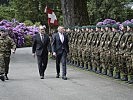 Sein drittes bilaterales Treffen führte Verteidigungsminister Mario Kunasek in die Schweiz.