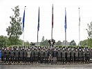 Gruppenbild von der Verabschiedung in Götzendorf.