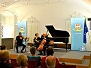 Das Klaviertrio Wien spielte Werke von Beethoven bis Ravel.
