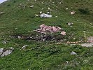 Die Absturzstelle in der Nähe der Wolayer Hütte in Kärnten.