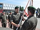 Oberst Bernhard Köffel übernahm das Kommando des Jägerbataillons 17.