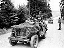 Die Aufklärungskompanie der 3. Panzergrenadierbrigade auf Patrouille.