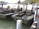 Die Arbeits- und Transportboote sind seit 2015 beim Bundesheer in Verwendung.