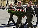 Am Traditionstag wurde in der Starhemberg-Kaserne ein Kranz niedergelegt.