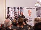 Brigadier Kurt Wagner bei seiner Ansprache zum erfolgreichen Jahr 2018.