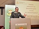 Generalleutnant Erich Csitkovits hielt die Eröffnungsrede.
