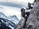 Die Kadersoldaten des Gebirgskampfzentrums sind Spezialisten im Hochgebirge.