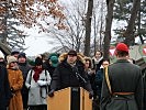 Generalsekretär Baumann lobte die Rekruten.