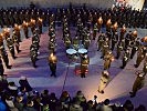 Der "Große Österreichische Zapfenstreich" der Militärmusik Vorarlberg.