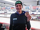 Weiterer Erfolg: Herzog gewann über 1.000 Meter die Silber-Medaille.