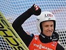 Heeressportler Daniel Huber freut sich über die WM-Silbermedaille im Team-Bewerb.