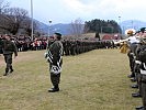 ...wird von der Militärmusik Kärnten begleitet.