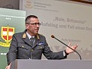 Der Kommandant der Akademie, Generalleutnant Erich Csitkovits, begrüßte die Gäste.