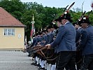 Die Schützenkompanie Zirl feuerte eine Ehrensalve.