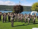 Die Militärmusik Kärnten umrahmte die Siegerehrung musikalisch.