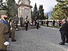 Am italienischen Denkmal wurde der gefallenen italienischen Soldaten gedacht.