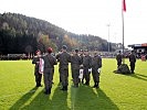 Höhepunkt der Angelobung: das Treuegelöbnis.