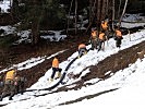 In Bad Hofgastein standen Hangsicherungen im Vordergrund.