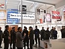 Der Ausstellungsraum zeigte viele Exponate der österreichischen Geschichte.