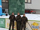 Seit drei Wochen unterstützen Soldaten des Bundesheeres bei den Vorbereitungen dieses großen Sportevents.