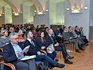 Die Delegation des "George C. Marshall Center" in der "Sala Terrena".