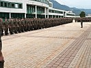 Milizsoldaten des Jägerbataillons Vorarlberg.