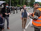 Am 4. Mai rückten die Milizsoldaten in die Schwarzenberg-Kaserne ein.