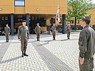 Meldung an den Generalstabschef in der Standschützen-Kaserne.