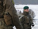 Die Fähnriche beim Führungstraining an der Theresianischen Militärakademie.