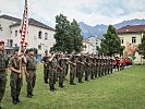 Soldaten und Schützen gedenken gemeinsam der 3. Berg Isel Schlacht am 13. August 1809