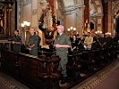 ...folgte eine Messe in der Schottenbasilika.